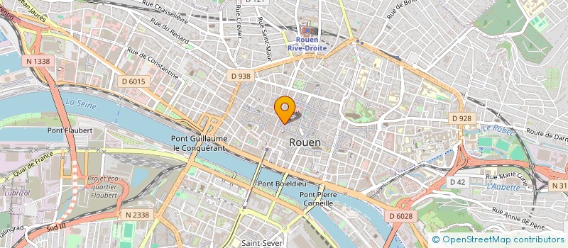 localisation de l'entreprise PERFORMANCE PRODUCTION à ROUEN