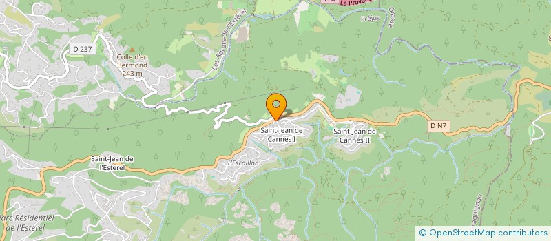 localisation de l'entreprise PERFORMANCE PRODUCTION à FREJUS