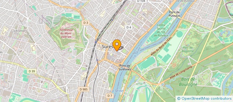 localisation de l'entreprise PERFORMANCE RESTAURATION - GPR à SURESNES