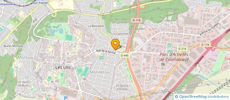localisation de l'entreprise PERFORMANCE RH à ORSAY