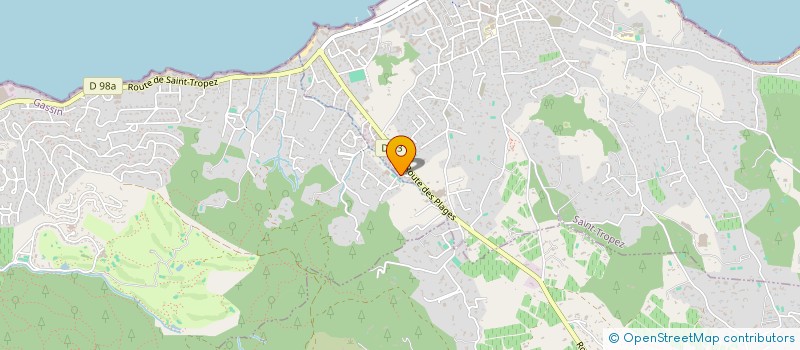 localisation de l'entreprise PERFORMANCE SERVICE à SAINT-TROPEZ