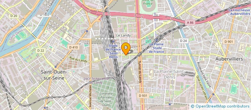 localisation de l'entreprise PERFORMANCE SOFT TESTING à SAINT-DENIS