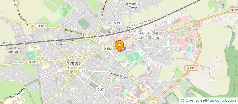 localisation de l'entreprise PERFORMANCES DIFFUSION à YVETOT