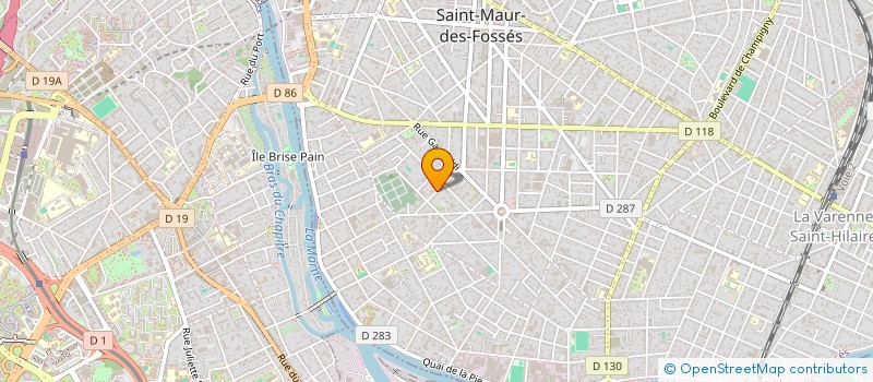 localisation de l'entreprise PERFORMANCES SOLUTIONS à SAINT-MAUR-DES-FOSSES