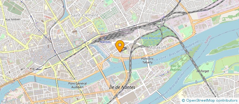 localisation de l'entreprise PERFORMANSE à NANTES