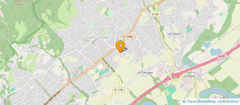 localisation de l'entreprise PERFORMATION à LA COURNEUVE