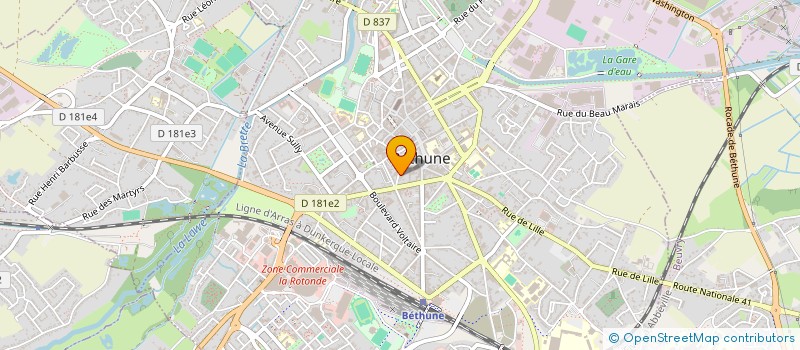 localisation de l'entreprise PERFORMEO  LIEVIN