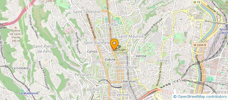 localisation de l'entreprise PERFORMONT  NICE