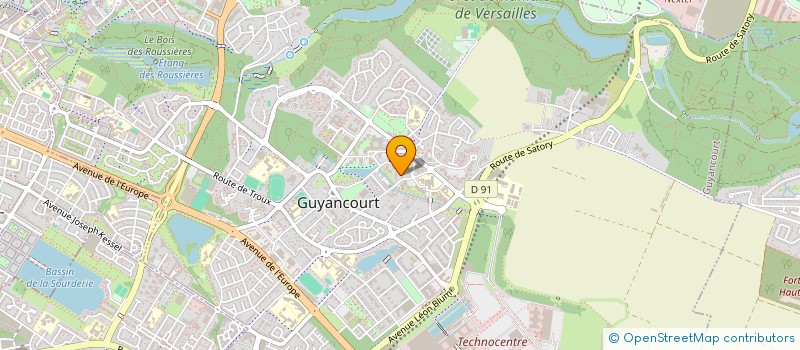 localisation de l'entreprise PERFOSECURE  GUYANCOURT