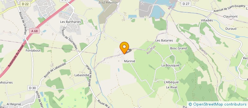 localisation de l'entreprise PERFUMEDIA  ROUFFIAC