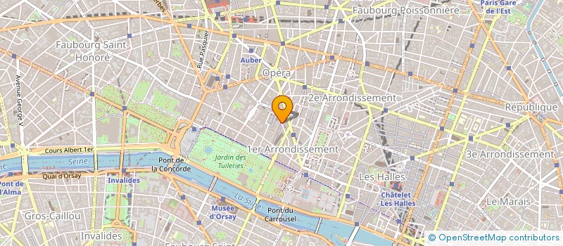 localisation de l'entreprise PERGAME AVOCATS à PARIS