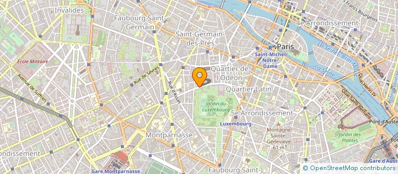 localisation de l'entreprise PERGAMON CAMPUS SAS  PARIS