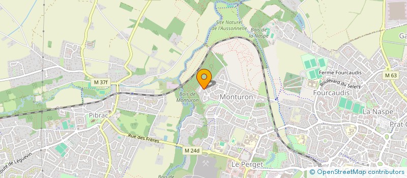 localisation de l'entreprise PERGET PIBRAC à COLOMIERS