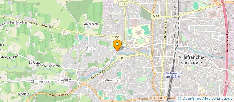 localisation de l'entreprise PERGHIS à GLEIZE