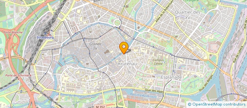 localisation de l'entreprise PERGO BIENS & SERVICE à STRASBOURG