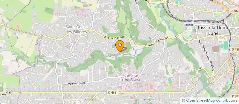 localisation de l'entreprise PERGOLA  SAINT-GENIS-LES-OLLIERES