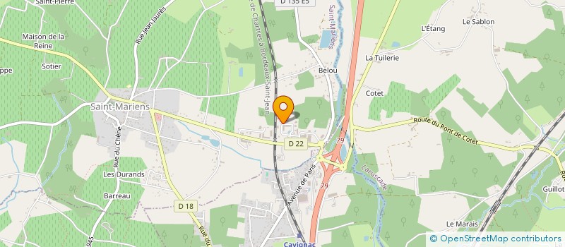 localisation de l'entreprise PERGOLABRI  LARUSCADE