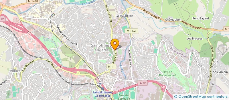 localisation de l'entreprise PERGOLASTORES  SAINT-PRIEST-EN-JAREZ