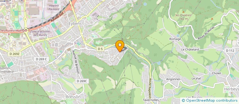 localisation de l'entreprise PERGOPLUS  ANNECY