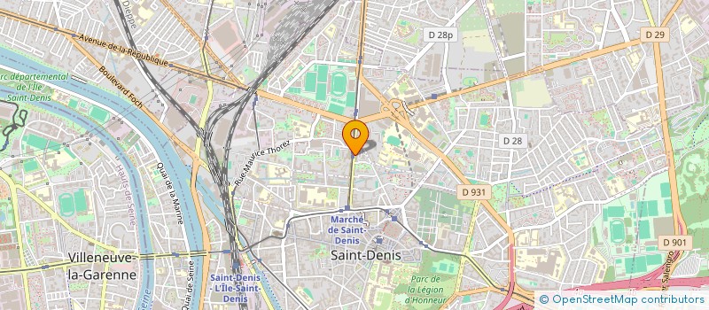 localisation de l'entreprise PERI DISTRIBUTION à SAINT-DENIS