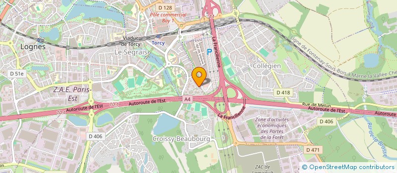 localisation de l'entreprise PERI-HARD-SERVICES à TORCY
