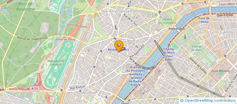 localisation de l'entreprise PERI MONTROUGE 85  PARIS