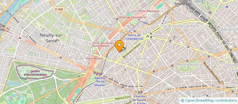 localisation de l'entreprise PERIAL EURO CARBONE  PARIS