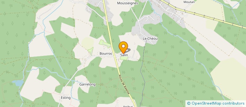 localisation de l'entreprise PERIAT  MIMIZAN