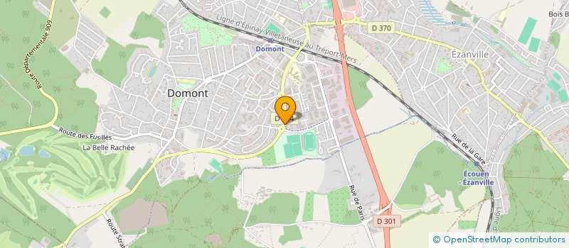 localisation de l'entreprise PERIAUX AUTOMOBILES à DOMONT