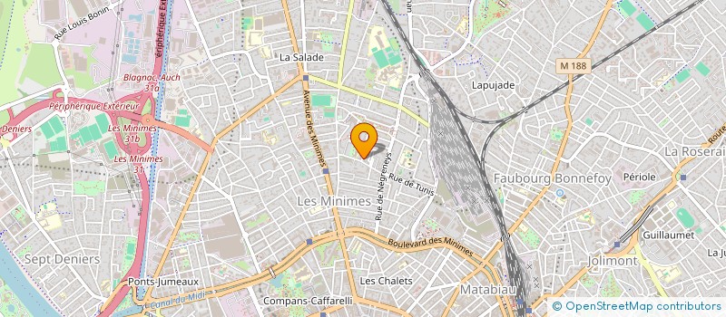 localisation de l'entreprise PERICAT ETIENNE EURL  TOULOUSE