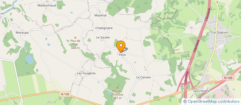 localisation de l'entreprise PERICHARD ROLAND ET LUCETTE à SAINT-SORNIN-LEULAC