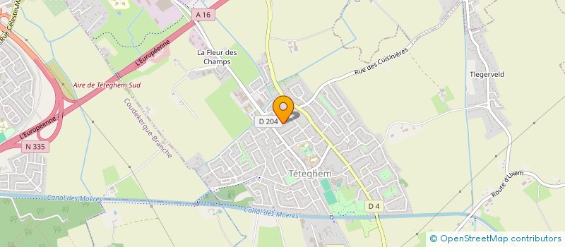 localisation de l'entreprise PERICHART  TETEGHEM-COUDEKERQUE-VILLAGE