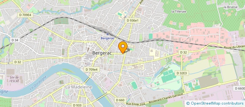 localisation de l'entreprise PERIE BRUGES à BERGERAC