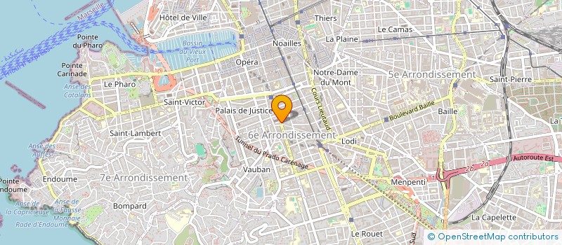 localisation de l'entreprise PERIE-IMBERT-OLMER-SOOBEN  MARSEILLE