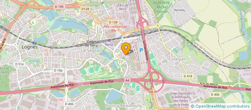 localisation de l'entreprise PERIER  TORCY