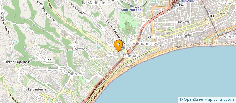 localisation de l'entreprise PERIER DEVELOPPEMENT à NICE