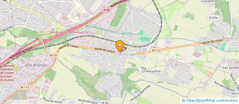 localisation de l'entreprise PERIER ET CLAVE  MONTRABE