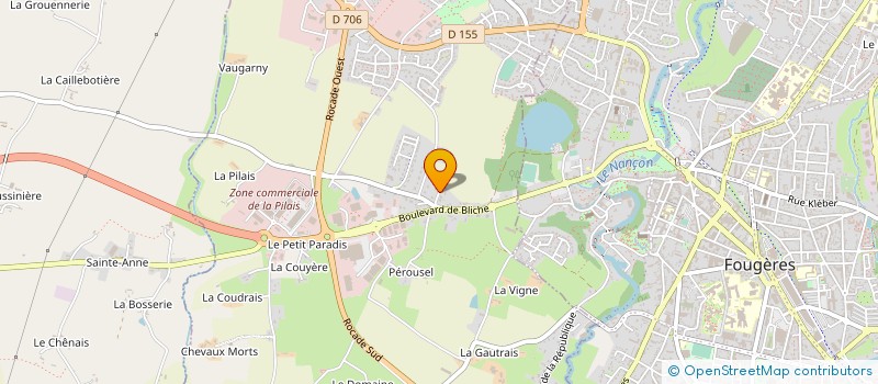 localisation de l'entreprise PERIER HOLDING  LECOUSSE