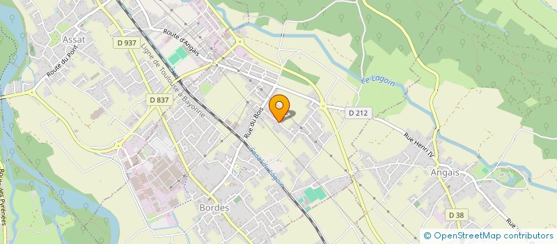 localisation de l'entreprise PERIER LMNP  BOEIL-BEZING