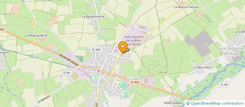 localisation de l'entreprise PERIERS MOTOCULTURE à PERIERS