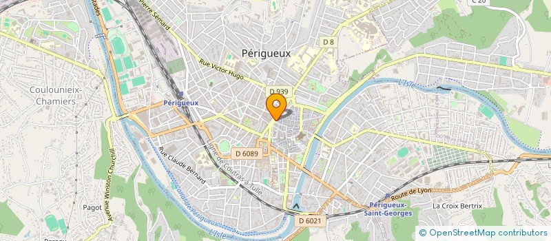 localisation de l'entreprise PERIFER à PERIGUEUX