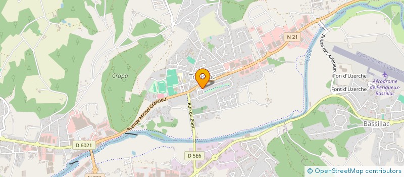 localisation de l'entreprise PERIG'ORS (ORGANISATION DU RESEAU DE SANTE DU PERIGORD) à TRELISSAC