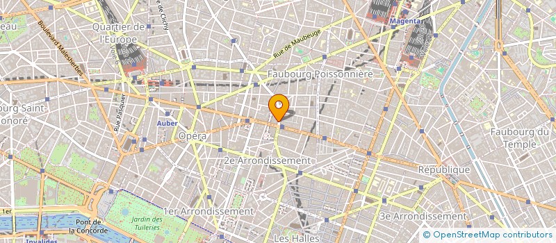 localisation de l'entreprise PERIGAULT P ET PERIGAULT J C à PARIS