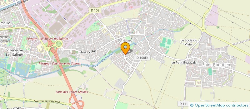 localisation de l'entreprise PERIGNY ENTRAIDE à PERIGNY