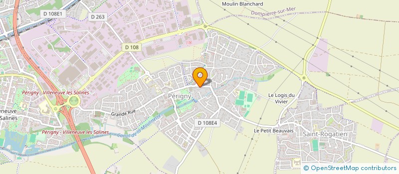 localisation de l'entreprise PERIGNY'PATRI  PERIGNY