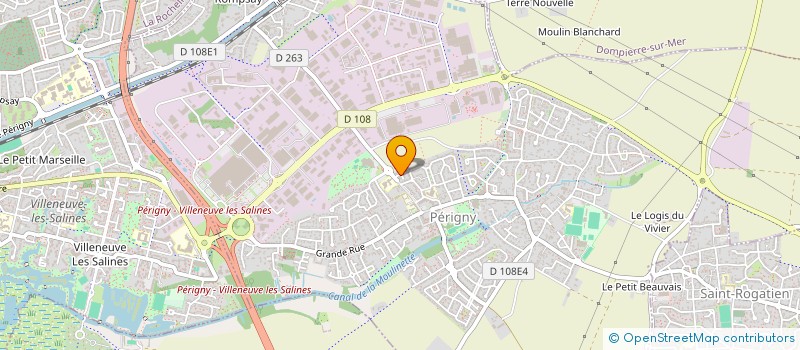 localisation de l'entreprise PERIGNY SOLIDARITES  PERIGNY