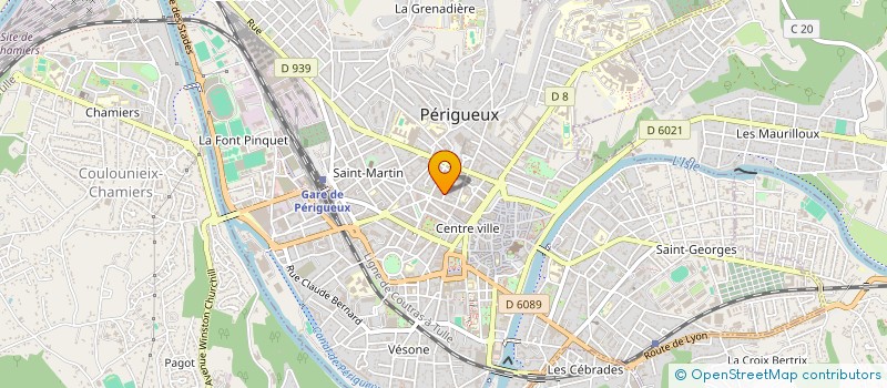 localisation de l'entreprise PERIGORD ENCHERES-PERIGORD ESTIMATIONS à PERIGUEUX