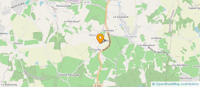 localisation de l'entreprise PERIGORD ET AMENAGEMENT à MONBAZILLAC