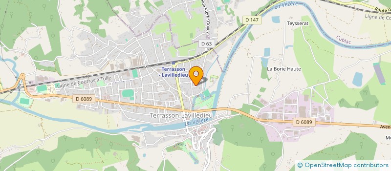 localisation de l'entreprise PERIGORD EVASION  COLY-SAINT-AMAND