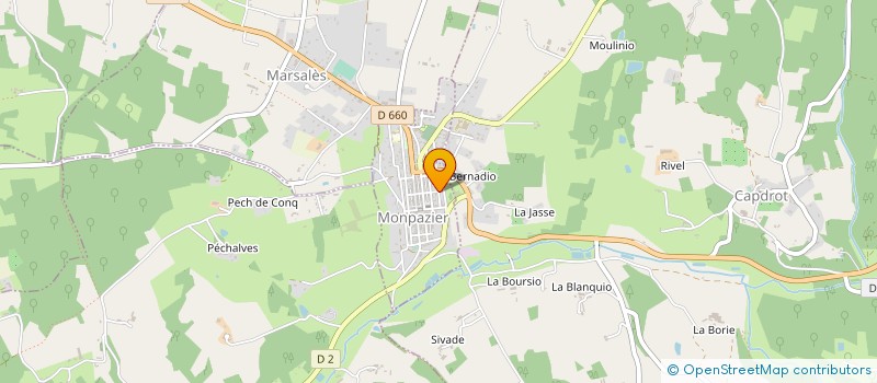 localisation de l'entreprise PERIGORD FLIPPER SARL à MONPAZIER
